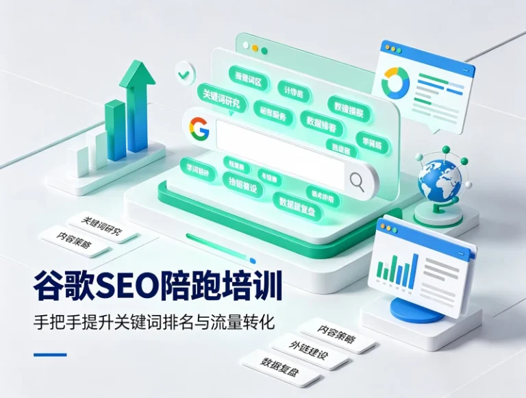 谷歌SEO陪跑培训
